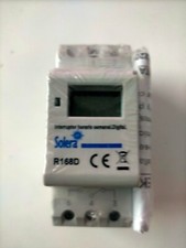 SOLERA R168D Interruttore orario settimanale digitale-analogico, 230Vac TIMER