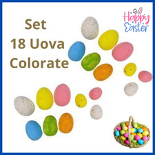 Decorazioni pasqua set18 uova