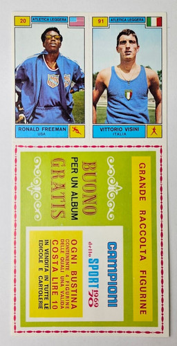 1969 panini 20 ronald - panini,
