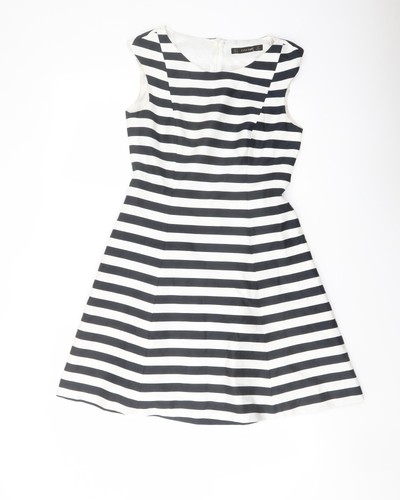 Zara donna blu righe cotone - blu,