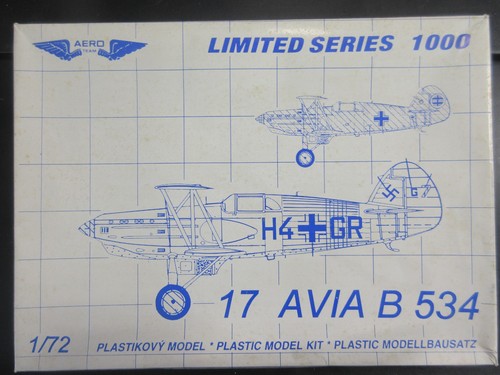Aero team avia b 534 - aero, b.534