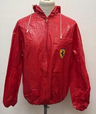 Ferrari Agip cars auto f1 vintage maglia giacca kway impermeabile sport casual
