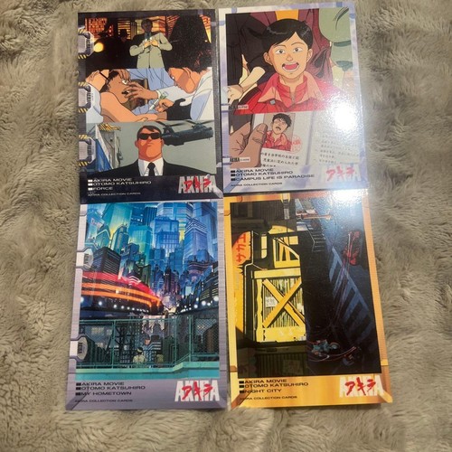 Carte collezione akira - carte,