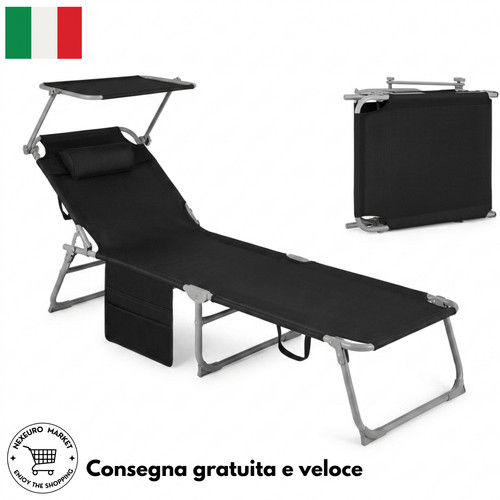 Lettino mare giardino con - e,