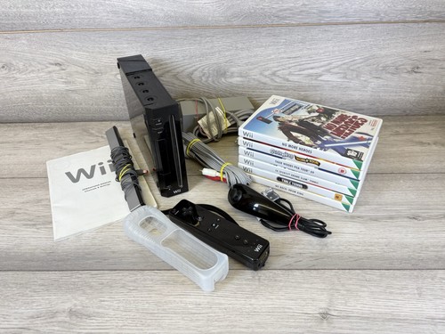 Nintendo wii console nera - console,