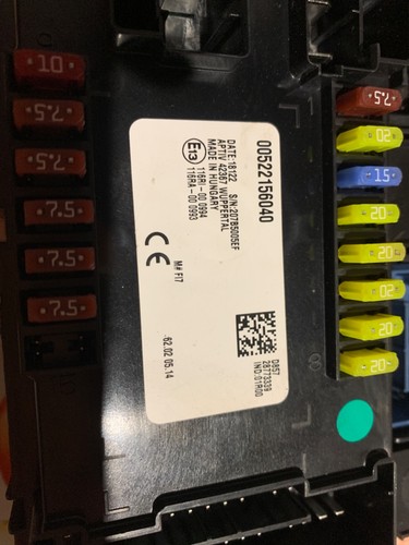 Body computer 522156040 fiat - body,