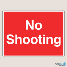 Insegna No Shooting - Sicurezza Fattoria