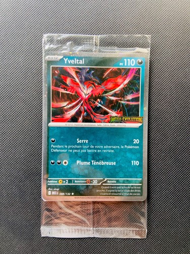 Carte pokémon yveltal 088 132 - carte, 088/132