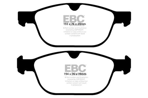Ebc dp42018r set pastiglie - dp42018r,