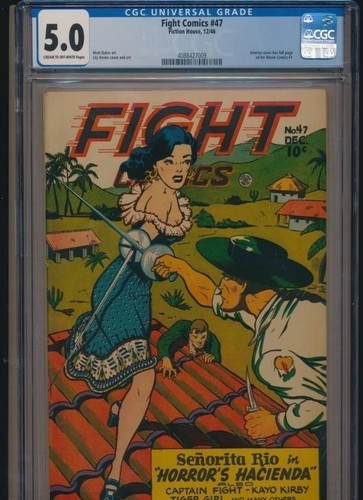 Fight comics cgc 5 0 - comics, 47