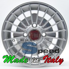 Ruote complete per Fiat vecchia 500 126 cerchi 4x98 612 S e gomme 145/70/12