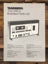 Tandberg TCD-340A TCD-340 A
