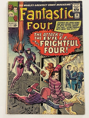 Fantastici quattro marvel - fantastici, #36