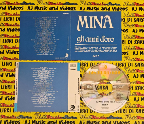 Mina gli anni oro - cd,