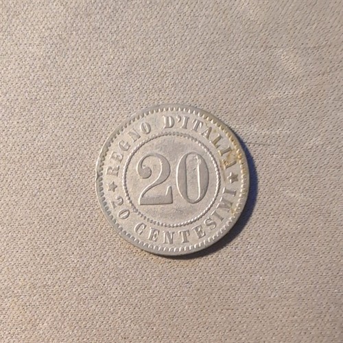 Moneta italia centesimi - italia, 20