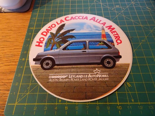 Adesivo sticker kleber vintage - kleber,