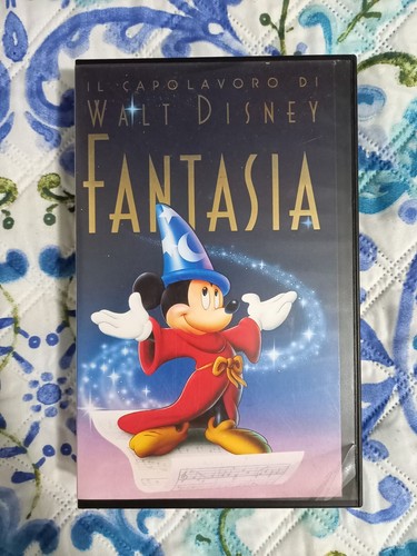Vhs videocassetta fantasia - vhs,