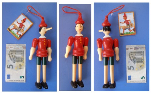 Pinocchio burattino legno - burattino,