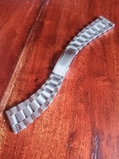 G&K expandro bracelet 19mm (Rare) all a steel for vintage diver chronograph