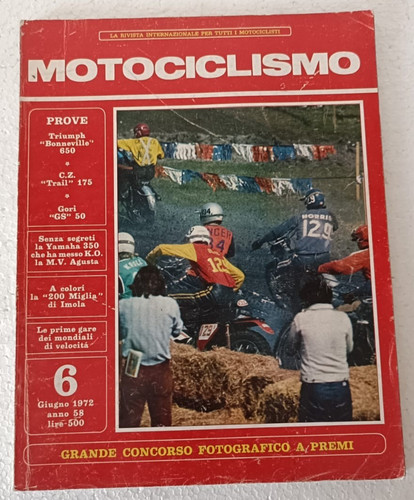 Motociclismo 1972 triumph - motociclismo,