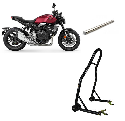 Cavalletto moto alza ruota