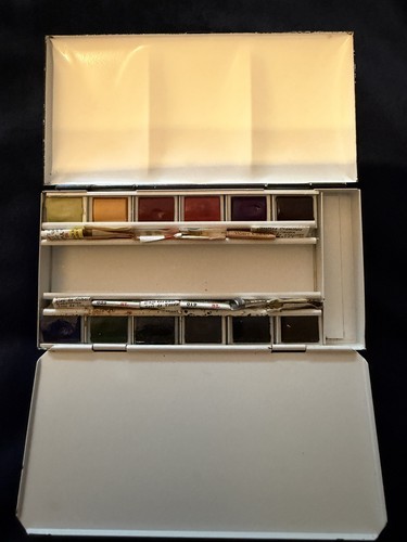 Set mezza padella - , pittura