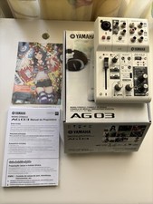 YAMAHA AG03 MK2 WHITE Mixer 3
