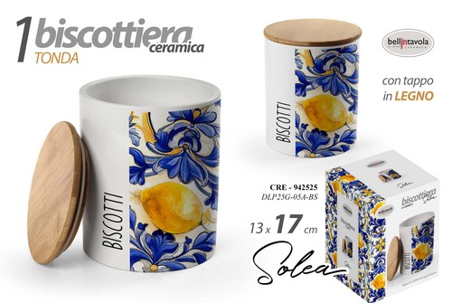 Biscottiera tonda cucina