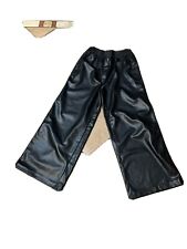 Pantaloni Ecopelle larghi H&M