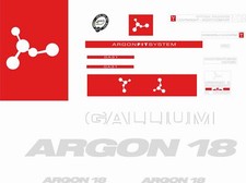 Adesivi Telaio Argon 18