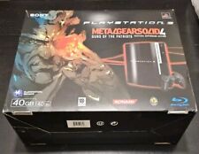 Metal Gear Solid 4 Limited Ed.Bundle- Playstation 3 40GB - Complete in box