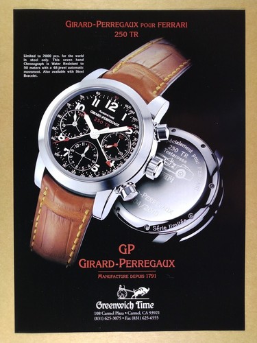 Pubblicità girard perregaux - pubblicità, girard-perregaux