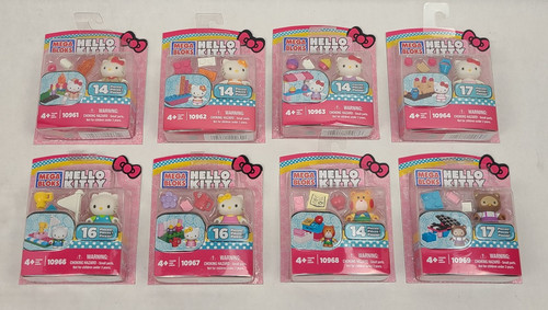 Lotto figurine hello - 8, kitty