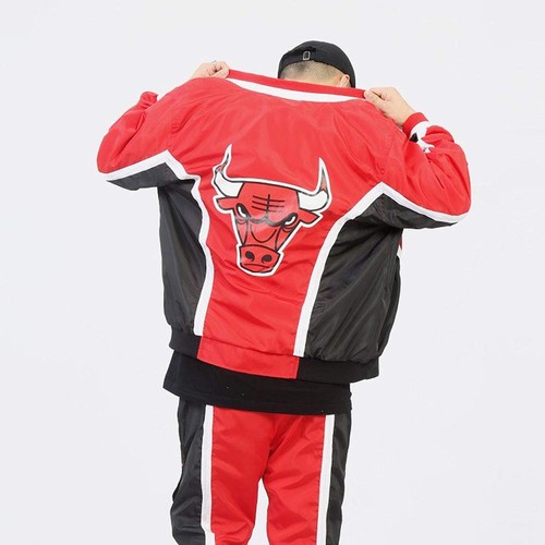 Giacca rossa mitchell ness - mitchell, &