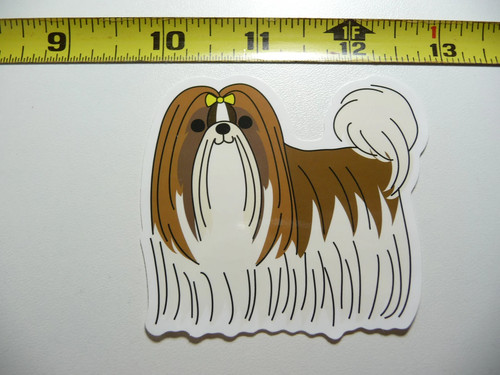 Shih tzu piccolo adesivo - tzu,