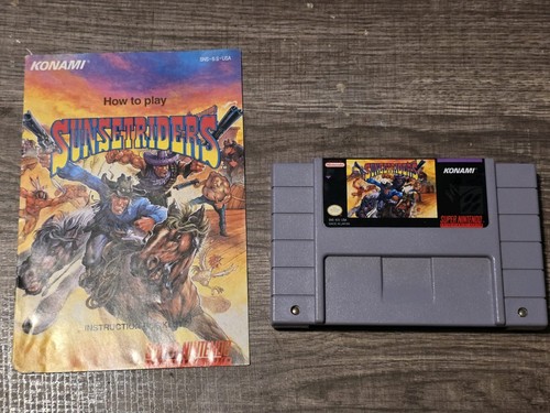 Sunset riders super nintendo - riders,