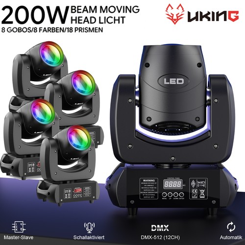 Faretto led moving head 200w - faretto,
