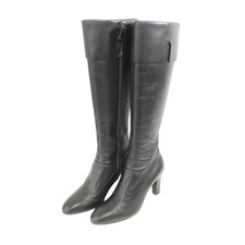 Stivali CHANEL donna taglia 38 pelle nera