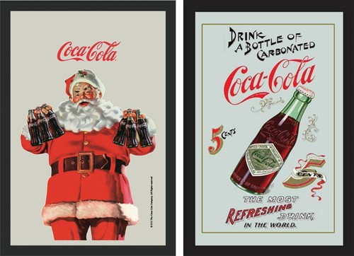Set spiegelbilder coca cola - 2, coca-cola