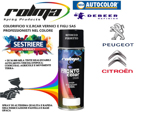 Vernice ritocco auto - vernice, i