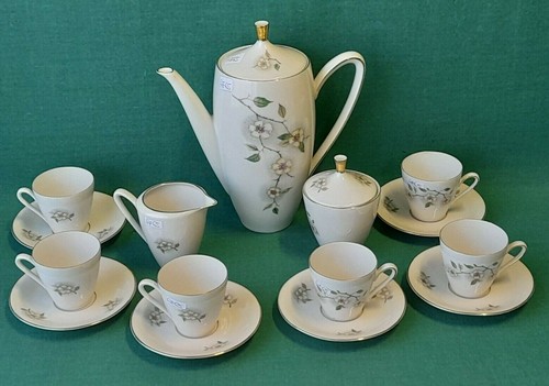 Antico servizio caffè x 6 - servizio,