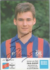 Autografo originale Jan Schroers Bayer Uerdingen /// autografo firmato signature si