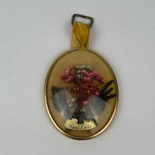 Quadretto Vintage Ovale Fiori