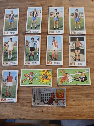 Lotto figurine panini - lotto, 12