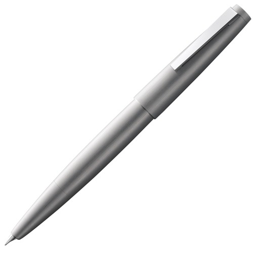 Lamy 2000 silver fountain - lamy,