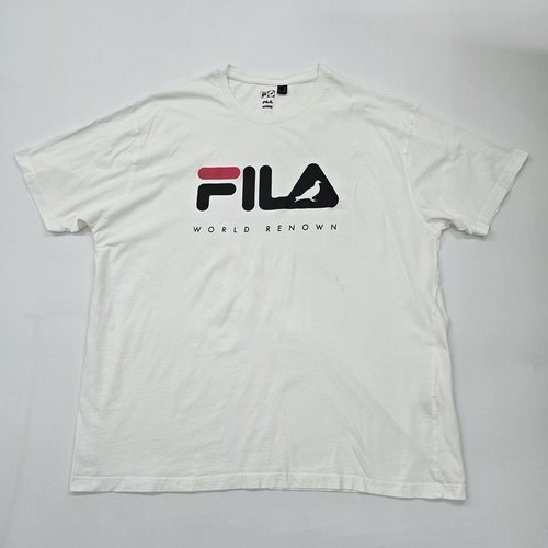 Shirt fila uomo bianca - t-shirt,