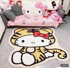 Tiger Hello Kitty Rug Mat Room