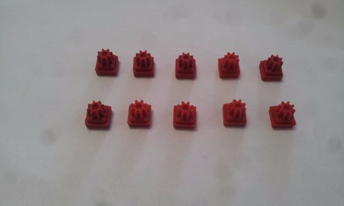 Serie gommino per griglia - 10,
