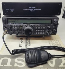 Yaesu FT-847 + FC-20 ATU