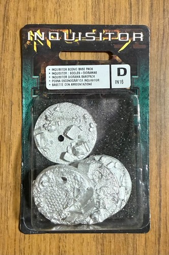 Inquisitor 54mm scenic base - inquisitor,